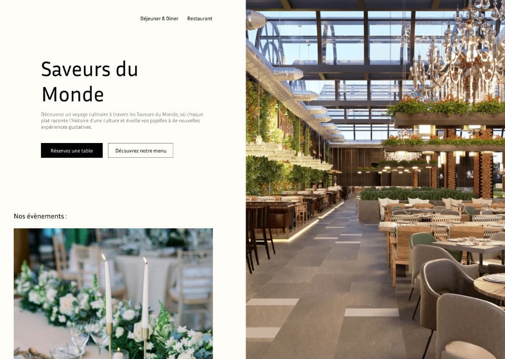 Restaurant Booking Site